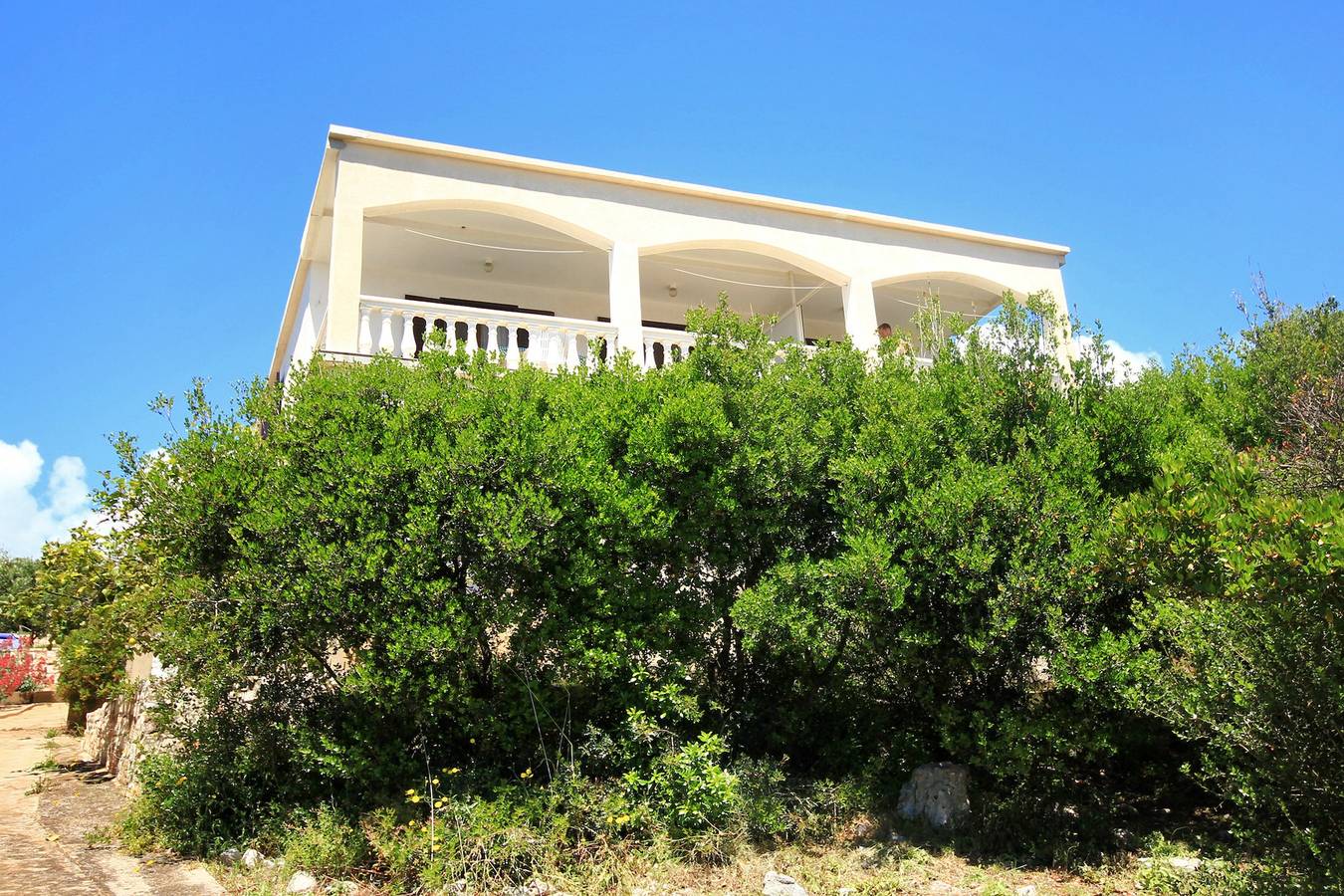 Ganze Wohnung, 3-Zimmer-Ferienwohnung mit Terrasse und Meerblick Zavalatica (Korcula) A-546-a in Čara, Korcula