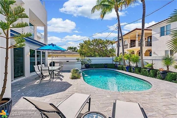 Vacation house for 8 people, with balcony and hot tub in Fort Lauderdale