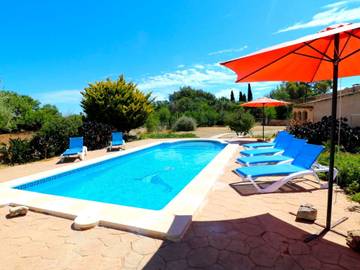 Villa in Es Llombards, Santanyí für 6 