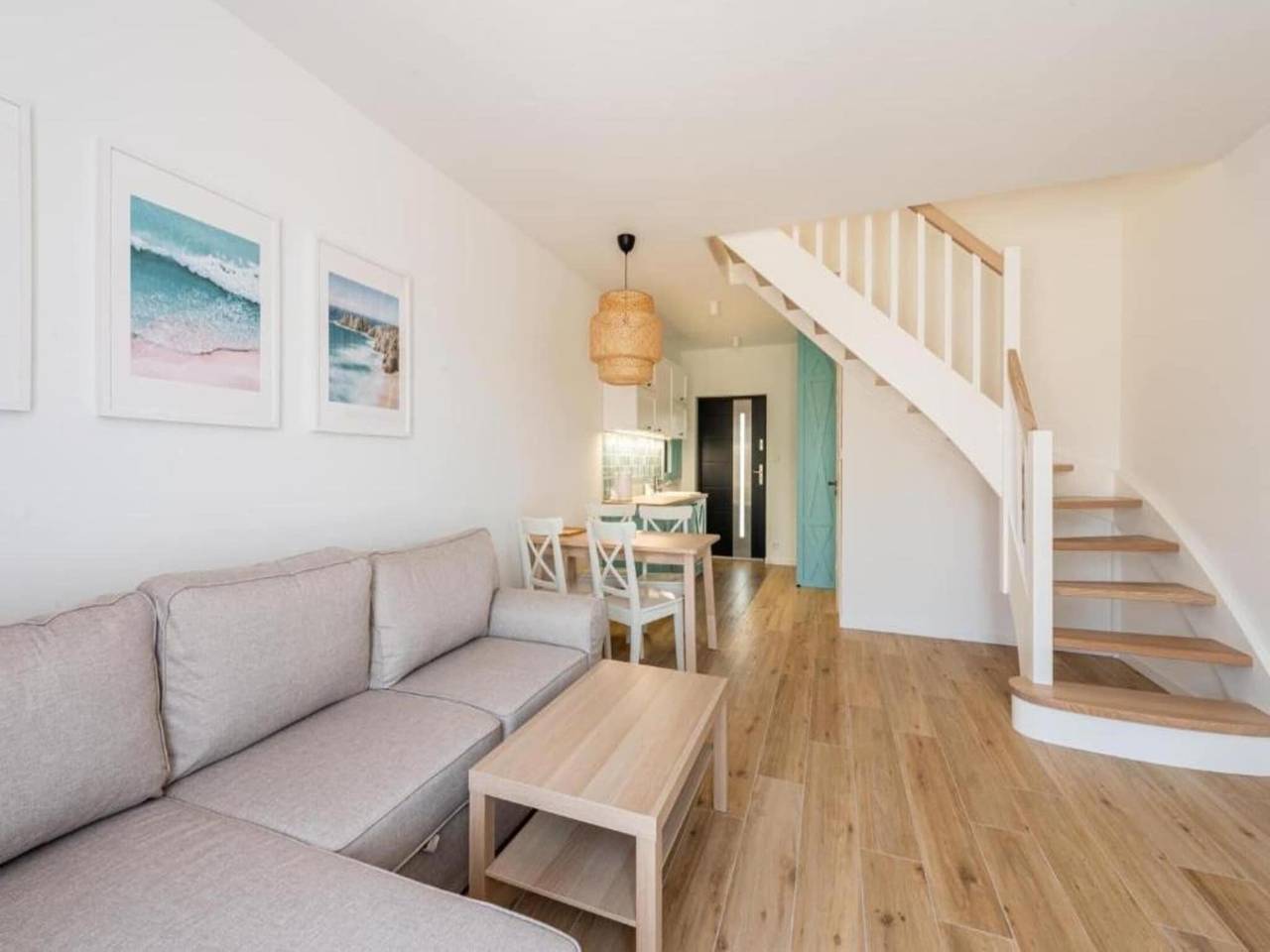 Przestronny, 2-poziomowy apartament wakacyjny in Grzybowo, Morze Bałtyckie