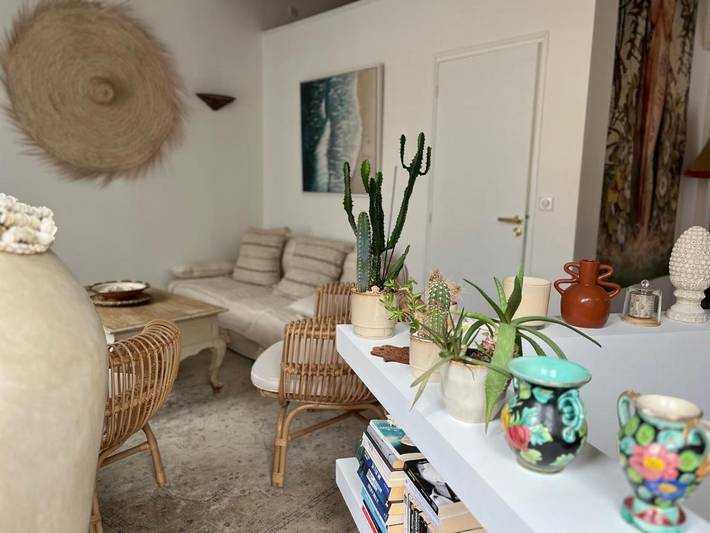 Maison de vacances pour 4 personnes, avec jardin et vue
