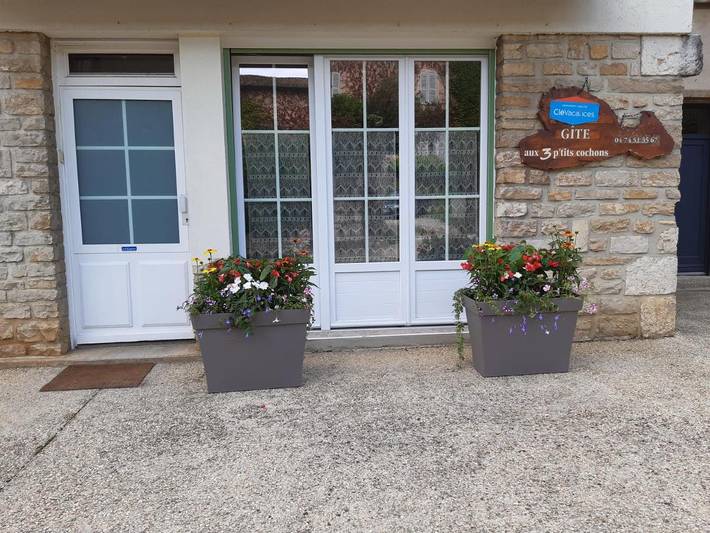 Gîte pour 4 personnes, avec vue et terrasse, animaux acceptés à Treffort-Cuisiat - 3