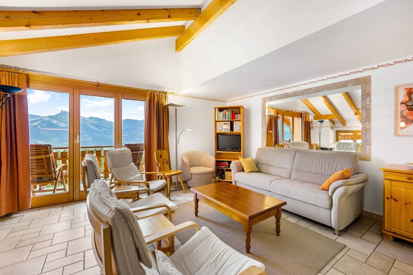 Ganze Wohnung, Grand-Panorama A18 - 8 pers - très belle vue in Nendaz, Walliser Alpen