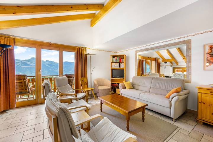 Appartement de vacances pour 8 personnes, avec balcon