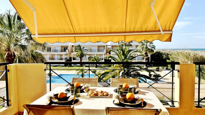 Ferienwohnung für 5 Personen, mit Balkon und Garten in Oliva - 4