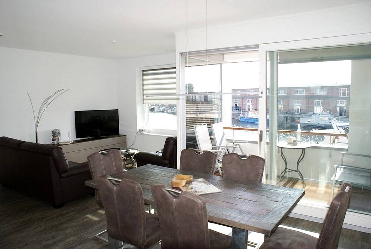 Apartamento vacacional entero, Hafenblick in Wismar, North-West Mecklenburg (Wismar region)