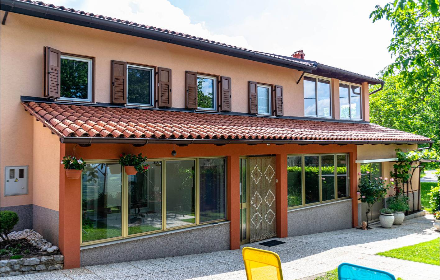 Ferienhaus für 6 Personen mit Terrasse in Zizan, Slowenien