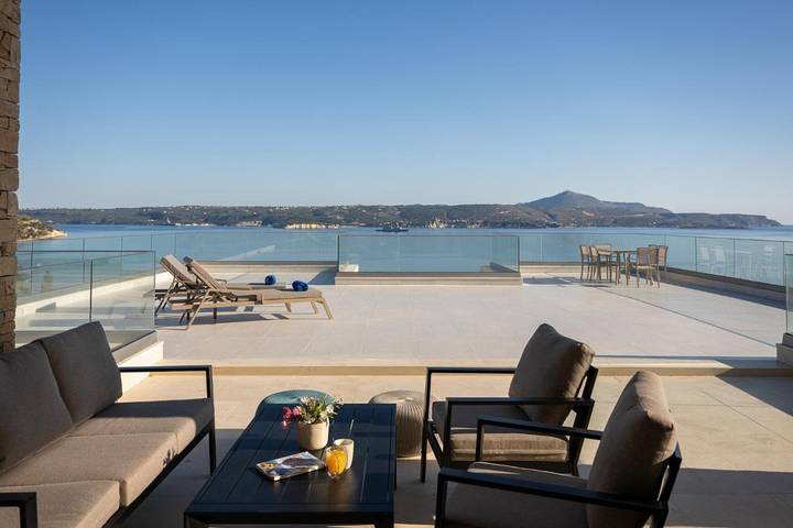 Appartement de vacances pour 2 personnes, avec Balcon et Terrasse ainsi que Jardin et Piscine