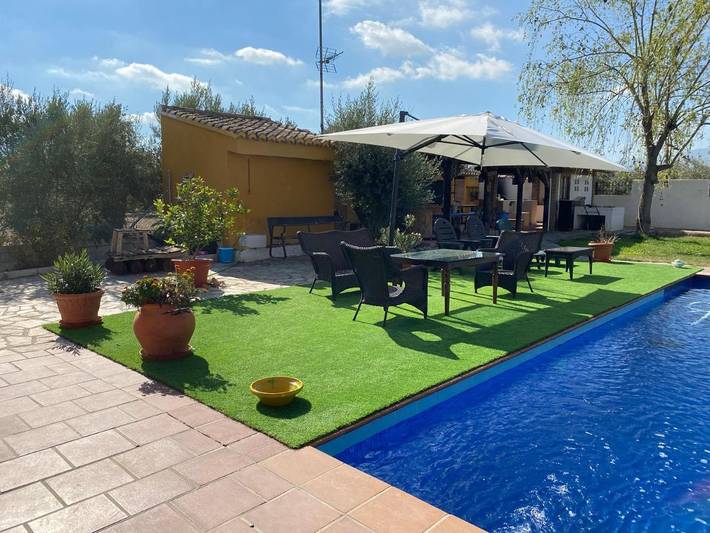 Apartamento de vacaciones para 6 personas, con jardín además de piscina y vistas en Comarca de Baza - 4