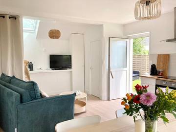 Gîte pour 4 personnes, avec terrasse et jardin dans Raguénez