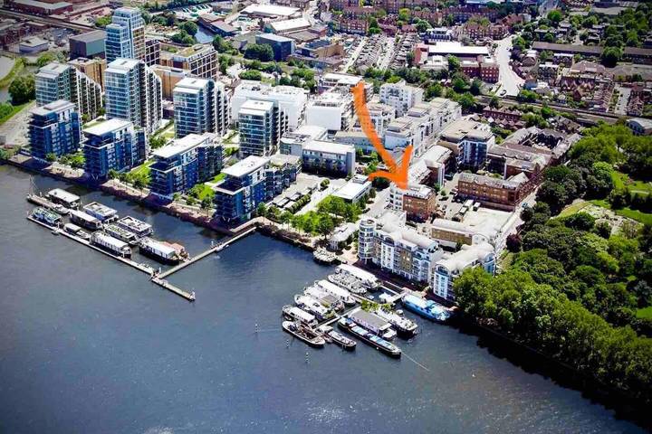Appartamento per 4 persone, con giardino e terrazza, adatto a famiglie con bambini a Londra