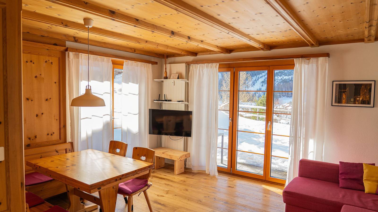 Ganze Ferienwohnung, Bella Vista - 2-Zimmerwohnung, 4 Betten in Bergün, Bergün Filisur