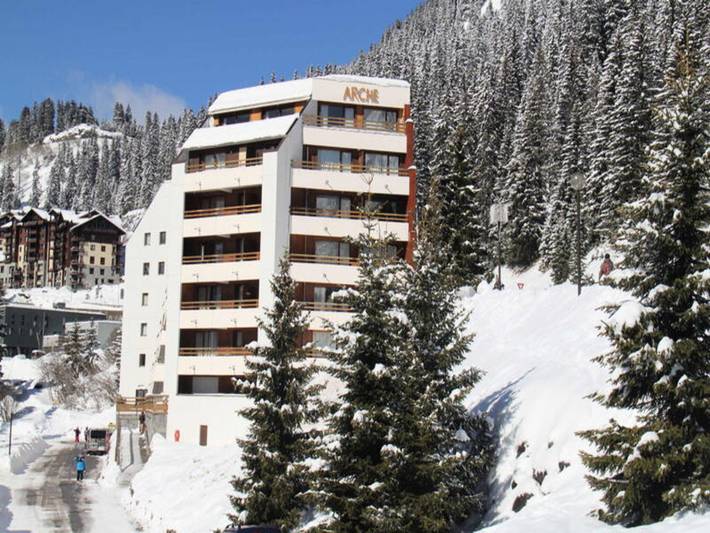 Chalet pour 6 personnes, avec balcon, animaux acceptés dans Flaine