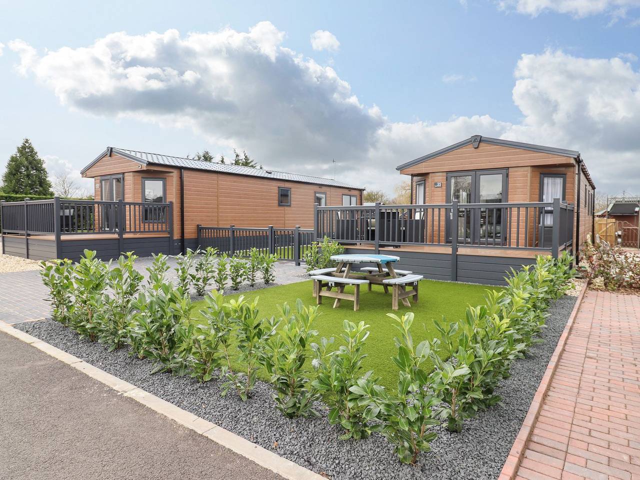 Blossom Vale Lodge in Evesham, Worcestershire