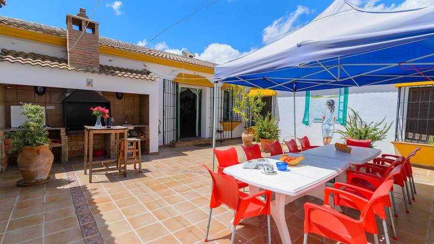 Casa rural para 18 personas, con balcón/terraza y piscina, Se admiten mascotas en Archidona - 4