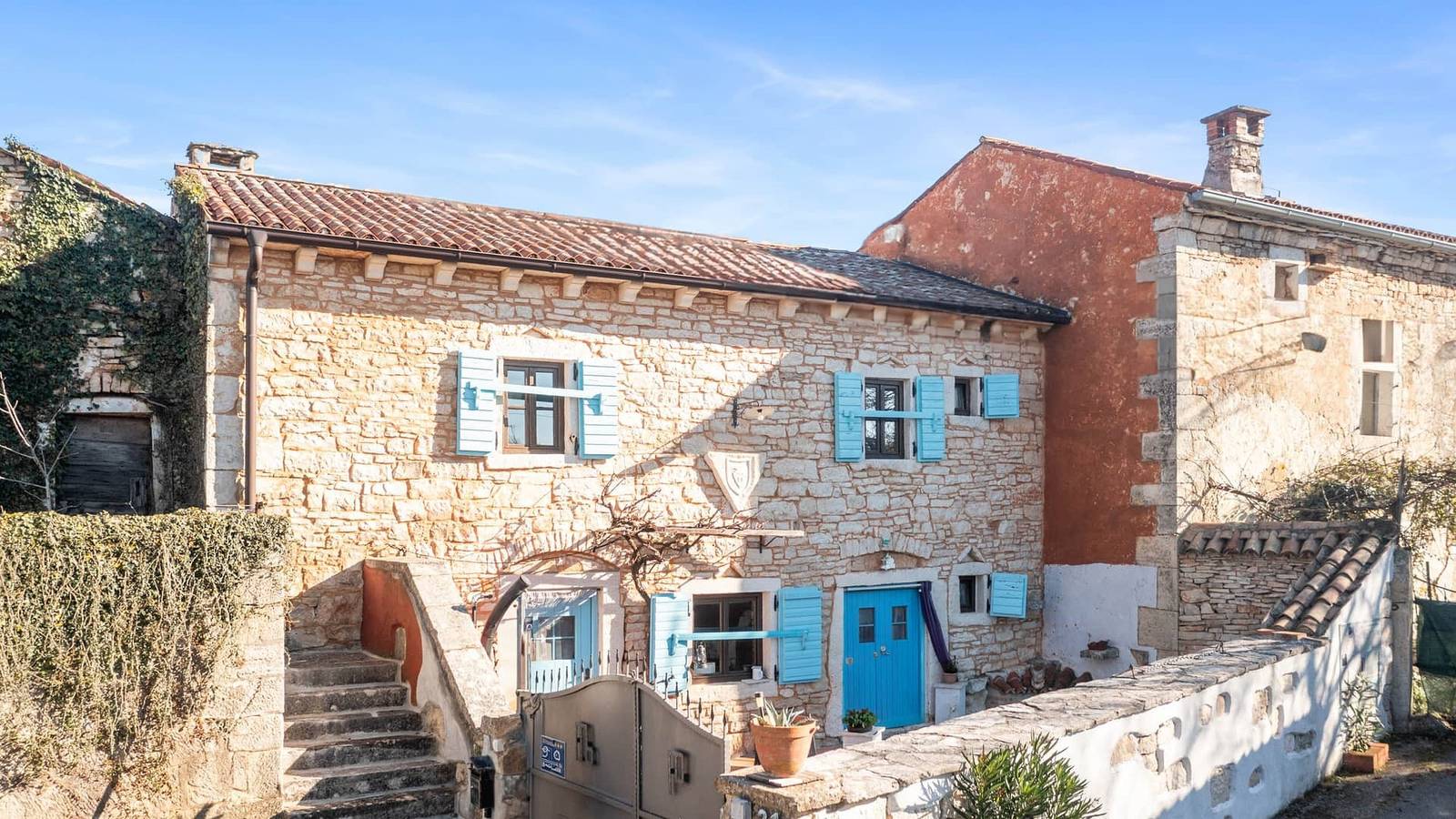 Traditionelles istrisches Haus mit privatem Pool in Režanci, Svetvinčenat