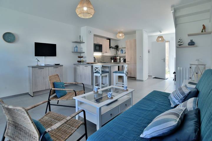 Gîte pour 4 personnes, avec jardin et terrasse dans Port Mer