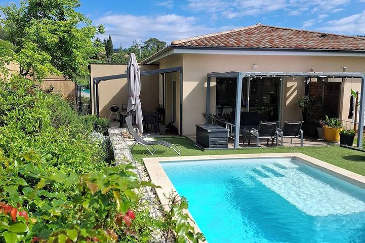 Maison de vacances pour 8 personnes, avec jardin