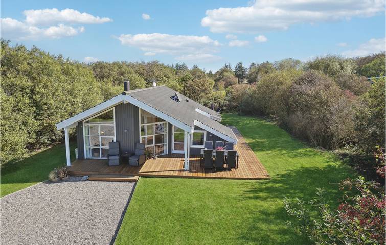 Ferienhaus für 6 Personen, mit Terrasse und Whirlpool sowie Sauna in Kærgården