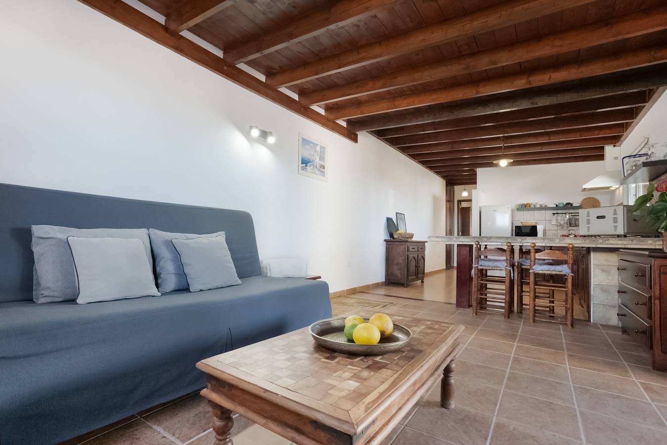 Maison de vacances 'Almar' avec vue sur la mer, terrasse privée et Wi-Fi in El Cuchillo, Tinajo