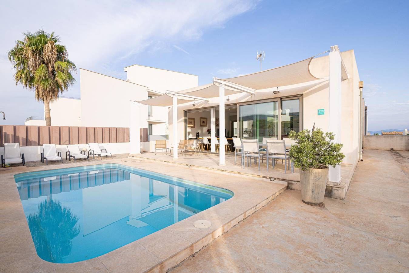 Villa Montfarrutx - Moderne Villa mit privatem Schwimmbad und kostenlosem Wifi in Colònia de Sant Pere, Artà
