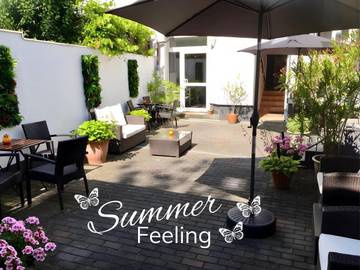 Chambre d’hôte pour 3 personnes, avec vue et terrasse à Düsseldorf