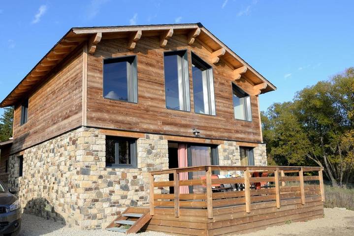 Casa rural para 8 personas, con vistas y jardín en Font-Romeu-Odeillo-Via