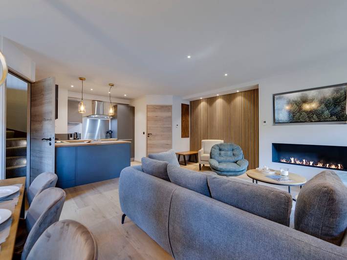 Gîte pour 8 personnes, avec piscine dans Arc 1950 - 2