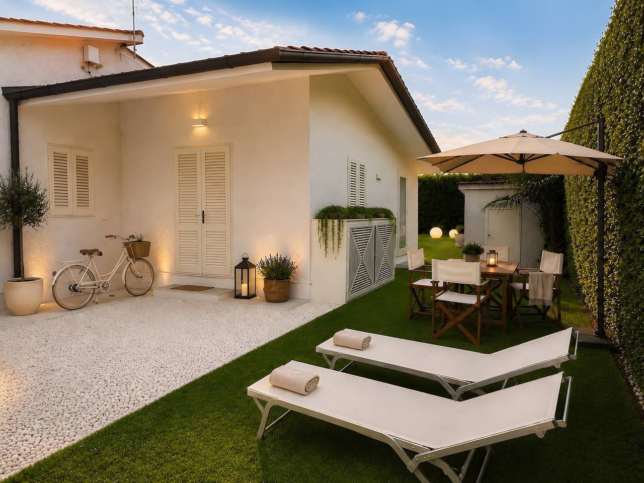 Appartamento intero, Forte privé • apartment with private garden in Forte dei Marmi, Riviera Toscana