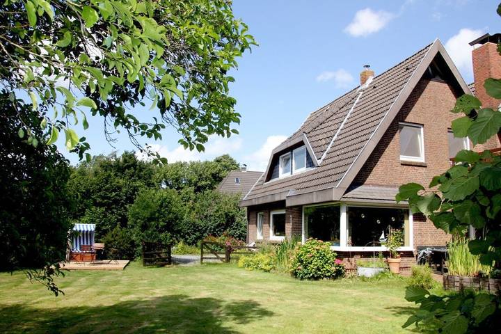 Ferienwohnung für 2 Personen, mit Terrasse und Garten in der Husumer Bucht