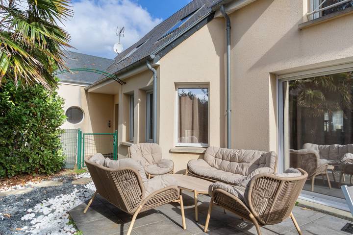 Maison de vacances pour 7 personnes, avec Jardin