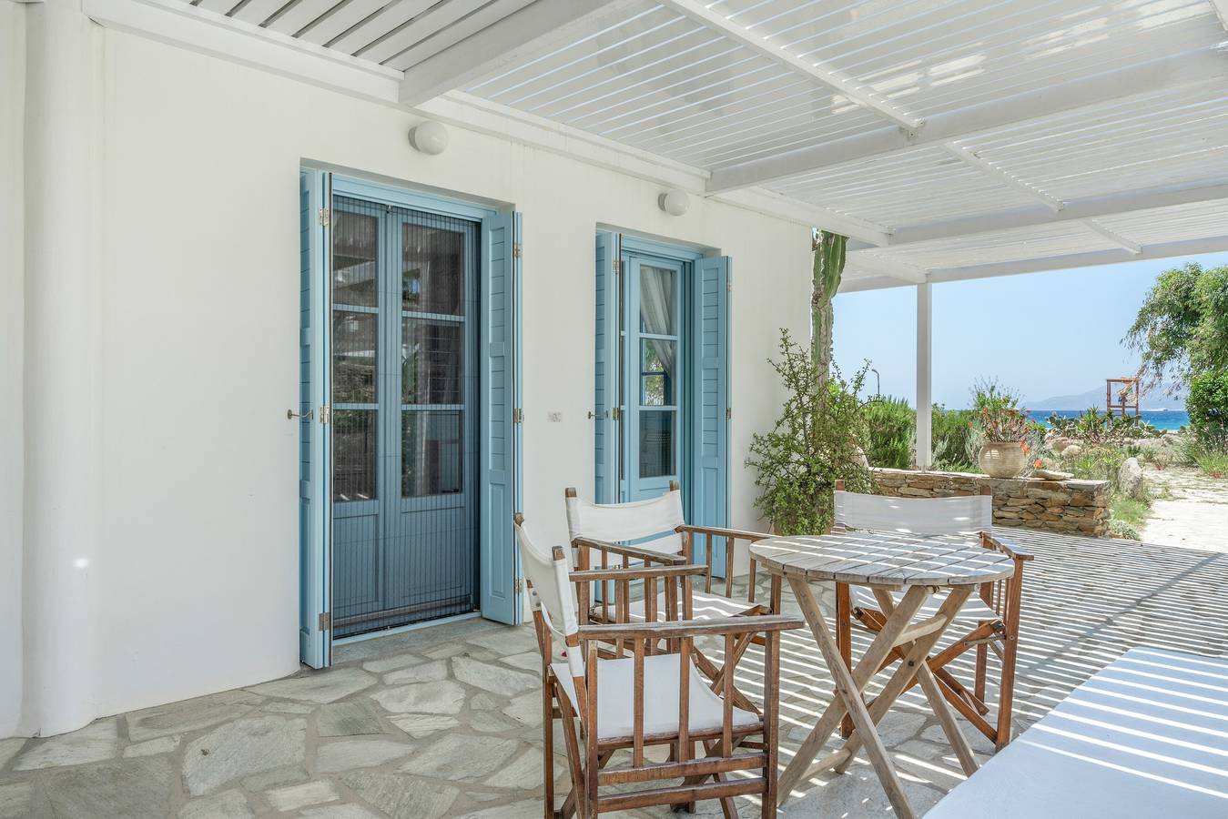 Villa fronte mare a Ios in Mylopotas, Ios