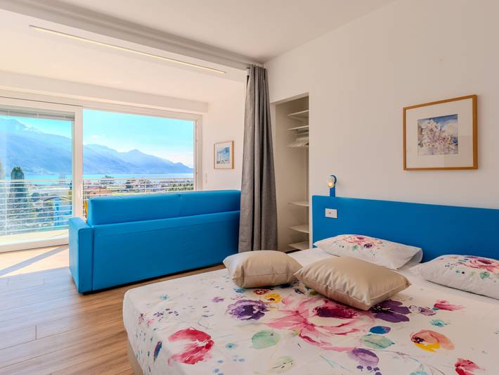 Ferienwohnung für 4 Personen, mit Garten und Seeblick sowie Balkon am Comer See - 3