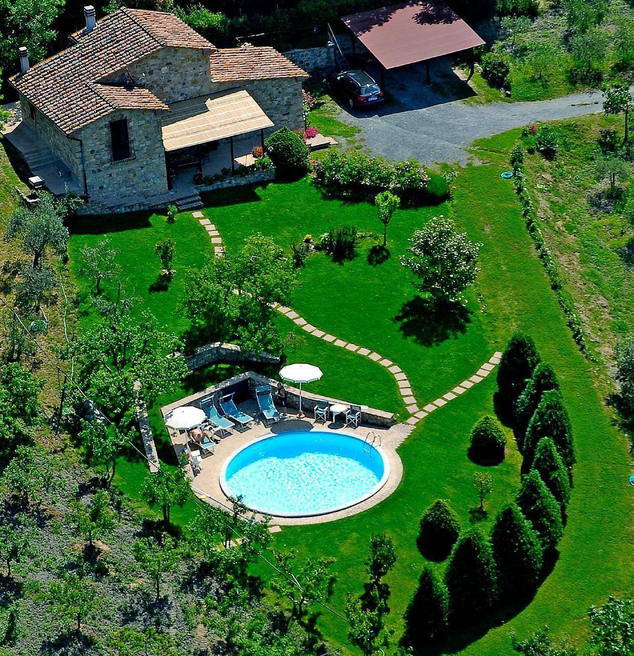 Tuscan Villa' estate with private pool in Pomarance, Riserva Naturale di Monterufoli