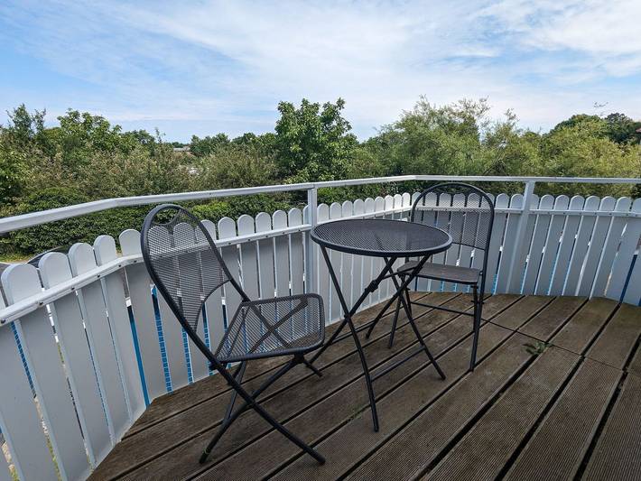 Ferienwohnung für 4 Personen, mit Ausblick und Balkon/Terrasse sowie Balkon in Born a. Darß - 4