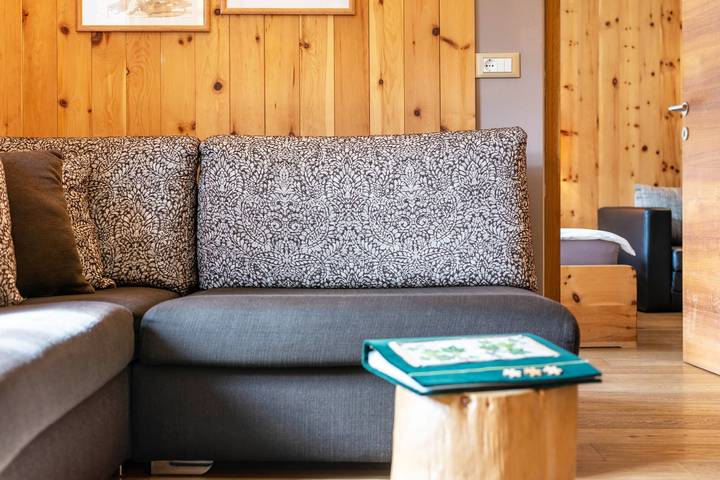 Ganze Wohnung, Apartment 'La Plates - Domesdi' mit Bergblick, Terrasse und Sauna in St. Ulrich in Gröden, Dolomiti Superski