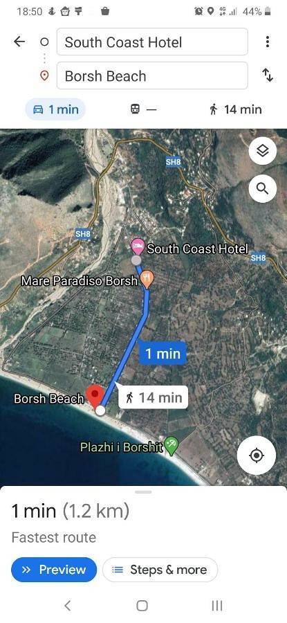 Hôtel pour 2 personnes, avec jardin ainsi que balcon et vue dans Borsh - 2