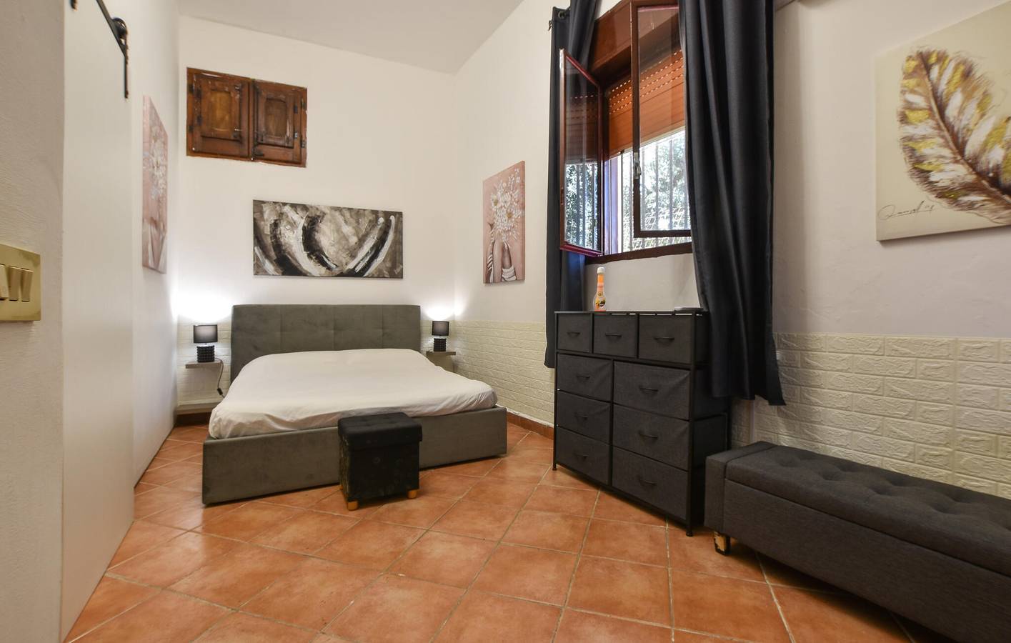 Appartement confortable avec WiFi, climatisation et parking, à 800 m de la plage in Capaci, Province de Palerme