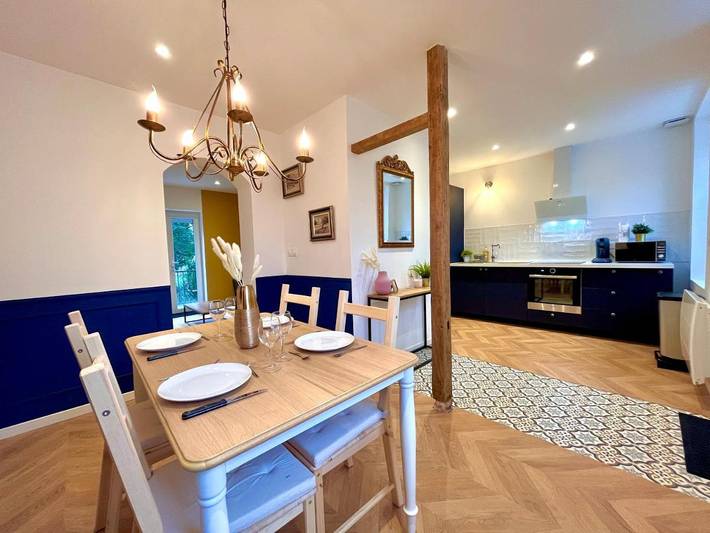 Gîte pour 4 personnes, avec terrasse et jardin à Saint-Pierre-du-Vauvray