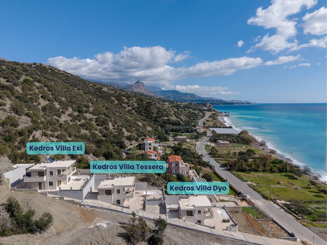 Kedros Villa 6, Beachfront 20m & Pool, foto 6