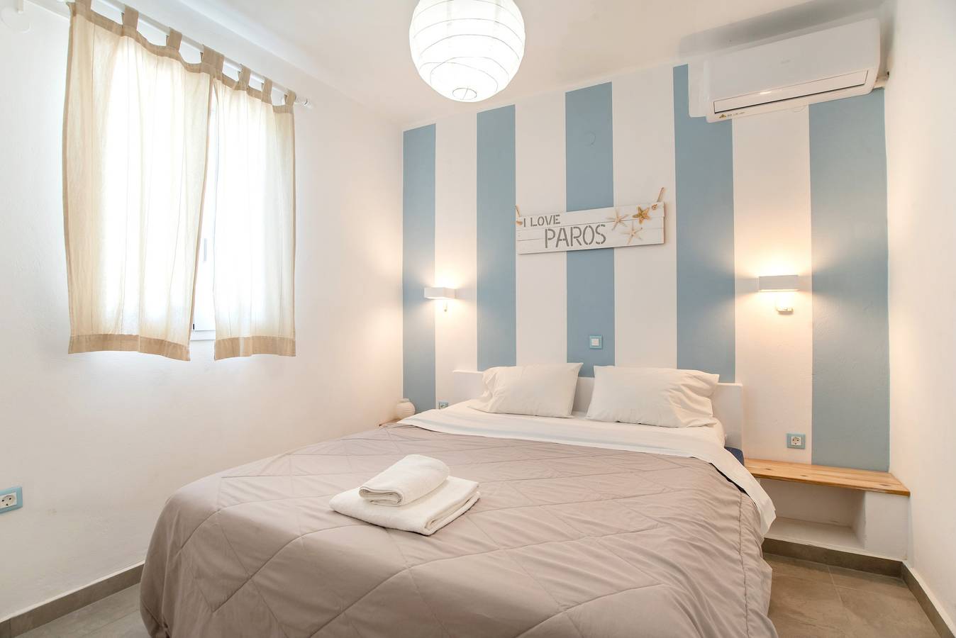 Monolocale intero, Monolocale "Livadia Seaside 1" vicino alla spiaggia con 2 terrazze condivise e Wi-Fi in Paroikia, Paros