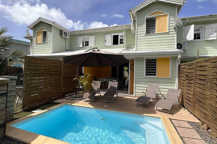 Maison de vacances pour 4 personnes, avec jardin ainsi que piscine et terrasse - 1