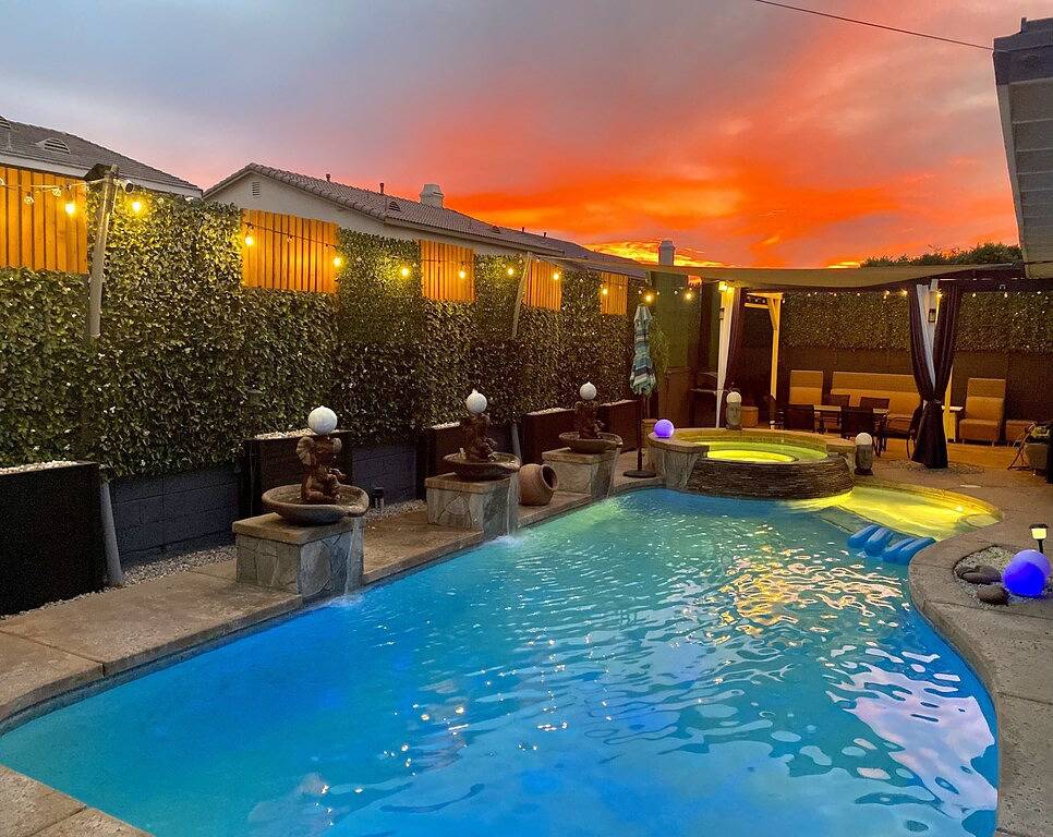 Coachella Desert House 6 bdr Pool Spa Games in Coachella, Coachella Valley