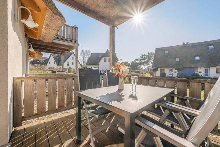 Ferienwohnung für 4 Personen, mit Seeblick und Sauna sowie Ausblick und Garten, mit Haustier in Loddin - 3