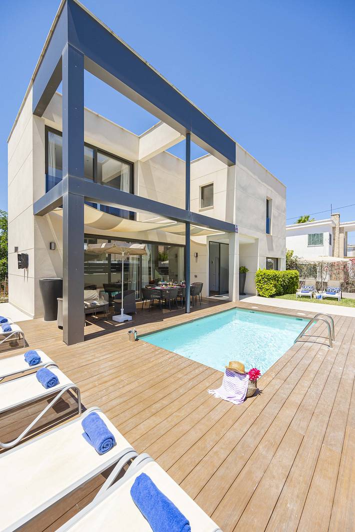 Luxus-Finca für 8 Personen, mit Terrasse und Garten in Can Picafort - 3