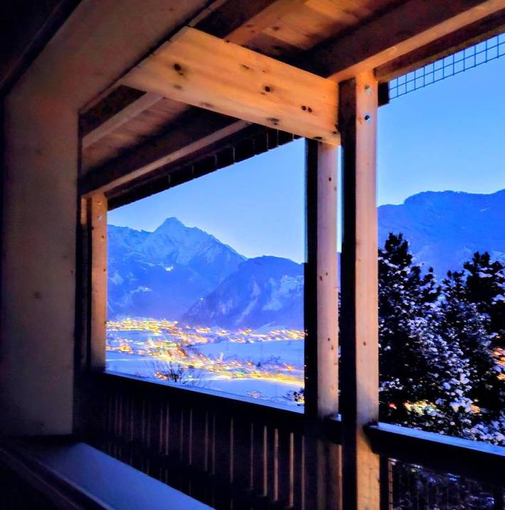 Ferienwohnung für 2 Personen, mit Sauna und Ausblick sowie Balkon in Hainzenberg - 4