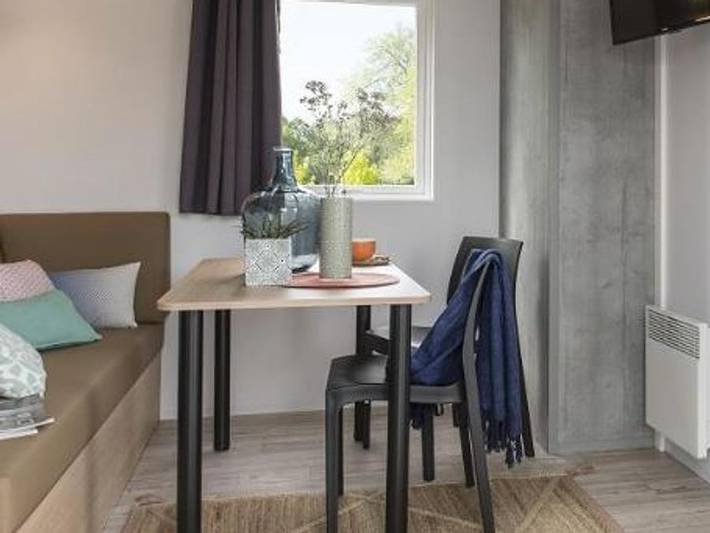 Mobil home pour 6 personnes, avec bassin pour enfant et sauna à Névez - 4