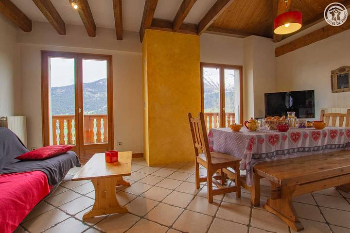 Gîte pour 5 personnes, avec balcon à Les Avanchers-Valmorel - 4