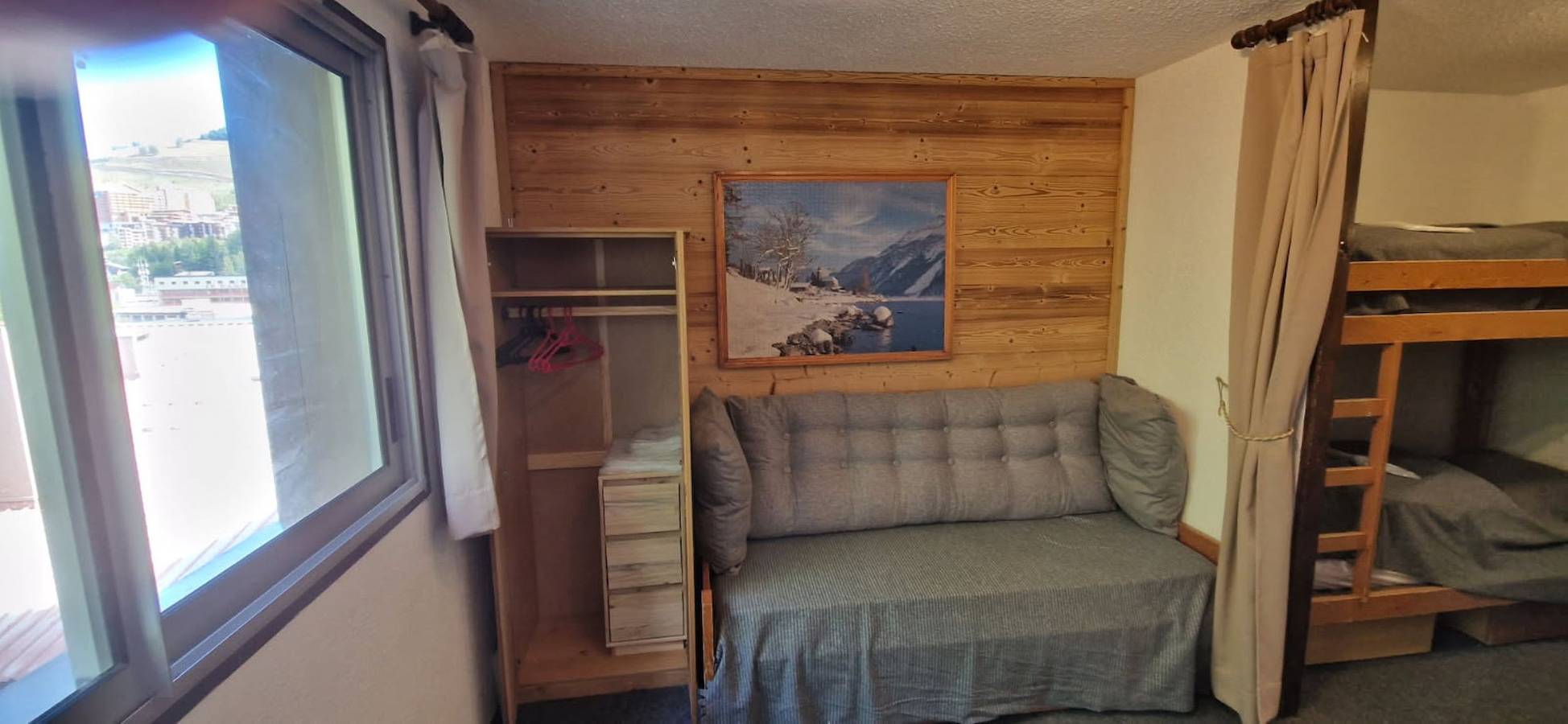 Estudio entero, Kandahar N°A167 in Mont-de-Lans, Les Deux Alpes