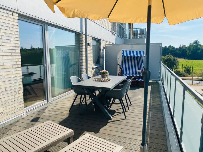 Ferienwohnung für 5 Personen, mit Balkon und Sauna in Sahlenburg - 4